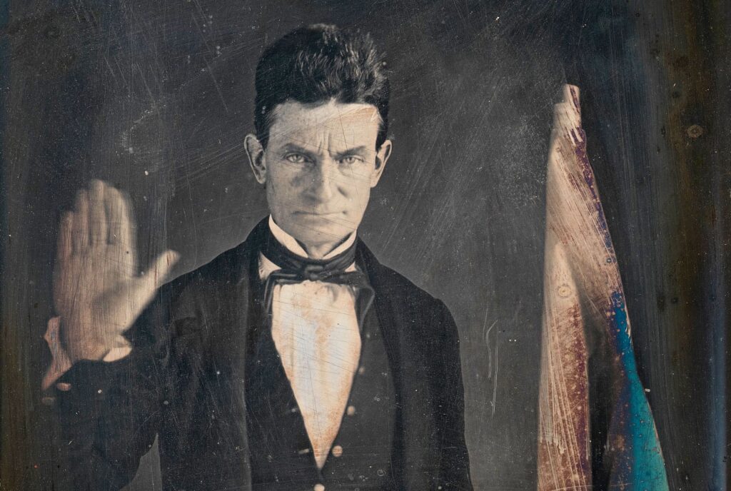 An early daguerreotype of John Brown